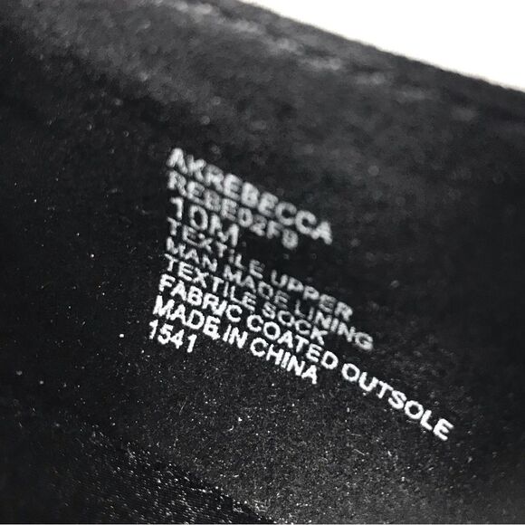 Anne Klein iflex REBECCA Black Perforated Mesh Slip On Pointed Toe Comfort Heels - Picture 16 of 16